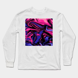 Omnisexual Pride (marble vibes) Long Sleeve T-Shirt
